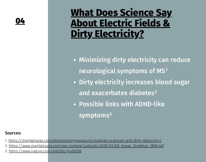 8science dirty electicity